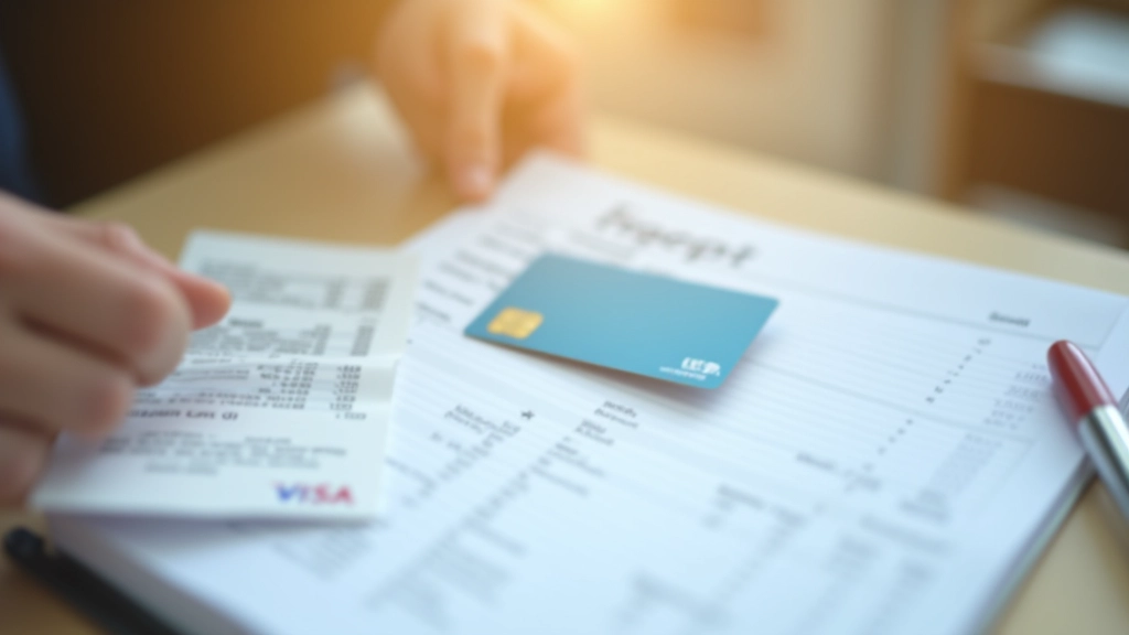 Cartão de cliente e cupom de compra num supermercado com lista de compras